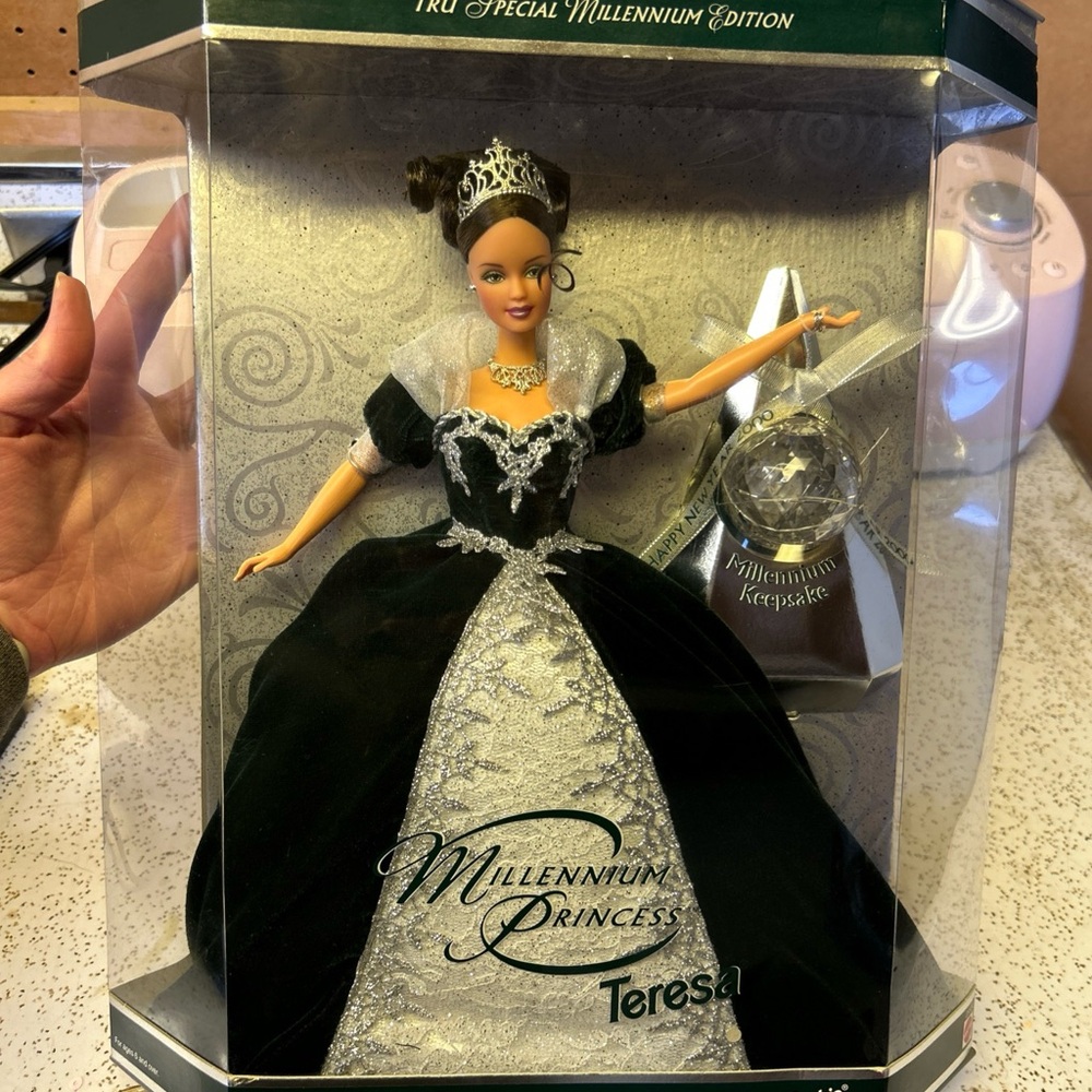 Barbie Millennium Princess Doll - Black and Silver